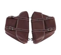 EDAUZVFR Borse per Moto Compatibile con CB per Custom Japstyle Motorcycle Side Saddle Bag Tool Saddlebag Front Fork Bag Universale Rimovibile 1 Paio