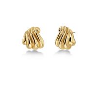 EDBLAD Orecchini a lobo CORAZZA Large Oro oro