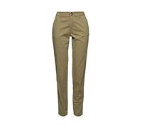 edc by ESPRIT 991CC1B321, Pantaloni, Donna, Verde (Light Khaki New 345), 32W / 32L