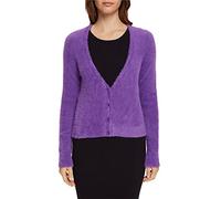 edc by ESPRIT Cardigan da Donna, 510/viola., M