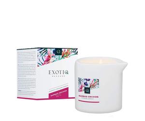 EDC Exotiq Massage Candle Bamboo Orchids Benessere intimo 200 GR