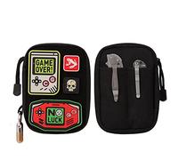 EDC organizer pouch,borsa per organizer tascabile piccola con area strappo per il fai da te,custodia per attrezzi in nylon borsa per custodia multiuso EDC per piccoli strumenti EDC(TK04)