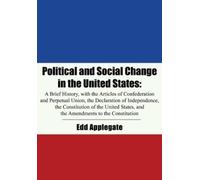 Edd Applegate Political and Social Change in the United State (Copertina rigida)