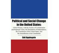 Edd Applegate Political and Social Change in the United State (Copertina rigida)