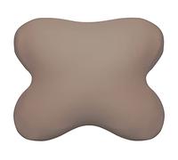 Edda Lux Federa adatta al Tempur All-Around cuscino, 60/56 x 50/48 cm, in morbido jersey 100% cotone per cuscino ergonomico a forma di farfalla, Caramella Toffee