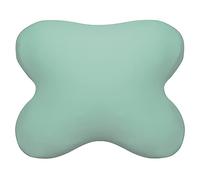 Edda Lux Federa adatta al Tempur All-Around cuscino, 60/56 x 50/48 cm, in morbido jersey 100% cotone per cuscino ergonomico a forma di farfalla, Laguna