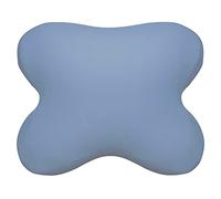 Edda Lux Federa adatta al Tempur All-Around cuscino, 60/56 x 50/48 cm, in morbido jersey 100% cotone per cuscino ergonomico a forma di farfalla, Blue Jeans