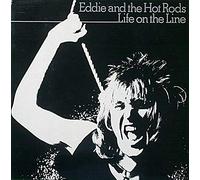 EDDIE AND THE HOT RODS - LIFE ON THE LINE LP (VINYL) UK ISLAND 1977