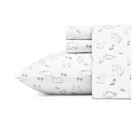 Eddie Bauer - Set di lenzuola Animal Tracks - Percalle di cotone - King