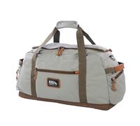 Eddie Bauer Bygone - Borsone da 45 l, in robusto poliestere/nylon, con scomparto principale a forma di U, Grigio mlange, Taglia unica