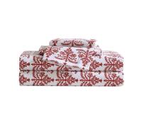 Eddie Bauer - Completo letto completo in flanella di cotone spazzolato per una maggiore morbidezza, accogliente arredamento per la casa, certific