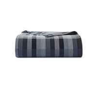 Eddie Bauer - Coperta, Cotone, Blu, King