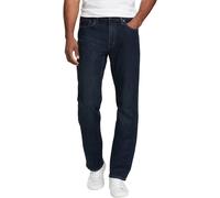 Eddie Bauer da Uomo Regular Two Way Stretch Jeans, Blu Scuro, 32 x 29
