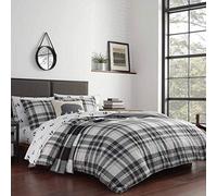 Eddie Bauer Home | Collezione Coal Creek | Set di biancheria da letto in 100% cotone, morbido e accogliente, di alta qualità, con federa abbinata, set di biancheria da letto doppio, grigio