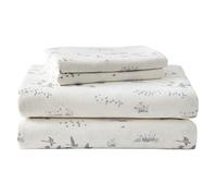 Eddie Bauer - Lenzuola complete, set di biancheria da letto in flanella di cotone, spazzolato per una maggiore morbidezza, arredamento accogliente per la casa (oche prati, pieno)