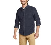 Eddie Bauer LS Corduroy Shirt Camicia Button-Down, Storm, L Uomo