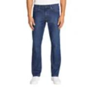 Eddie Bauer Men s Regular Fit Two-Way Stretch Jean (Dark Blue, 34W x 32L)