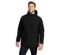 Eddie Bauer Men's Rainfoil Insulated Parka, Black, XX-Large