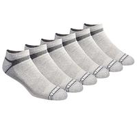 Eddie Bauer Men's Socks Dura Dri Moisture Control-Calze a Taglio Basso, Confezione Multipla, Grigio (6 Paia), L (Pacco da 6) Uomo