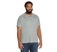 Eddie Bauer Polo Uomo Mb Ss Resolution Pro 2.0, Grigio, 4X