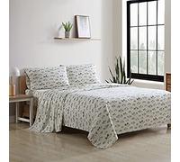 Eddie Bauer School of Fish Flannel Sheet Set, Green, Completo