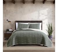 Eddie Bauer Set copripiumino, cotone, verde, matrimoniale