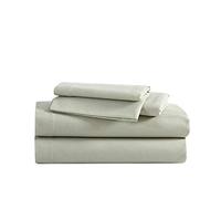 Eddie Bauer - Set di biancheria da letto in flanella di cotone, spazzolato per una maggiore morbidezza, accogliente decorazione per la casa (verde, doppia)