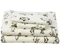 Eddie Bauer Sheet Set di Biancheria da Letto in Flanella di Cotone, Spazzolato per Una Maggiore Morbidezza, Accogliente Decorazione, Scuola di Pesce, Queen