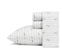 Eddie Bauer Sheet Set di Biancheria da Letto in Percalle di Cotone, Fresco, Elegante Decorazione per la casa, Valle, King