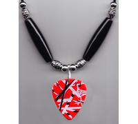 Eddie Furgone Halen Signature Rosso Frankenstrat Chitarra Pick Collana - 2015