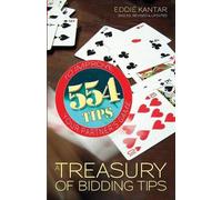 Eddie Kantar A Treasury of Bridge Tips (Tascabile)