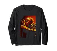 Eddie Vedder Cantante dei Pearl Jam di Andy Willsher Maglia a Manica