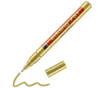 Marcatore permanente a vernice 751 - punta da 1,0 a 2,0mm - oro - Edding