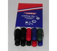 edding 04P1099 Permanent Marker No. 1 Colour 10s