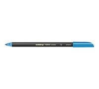 edding 1200 feltro da colorare in metallo - blu metallizzato - 1 penna - punta tonda da 1-3 mm - per colorare, scrivere, disegnare con effetti metallici lucidi - per libri d'oro, biglietti di auguri