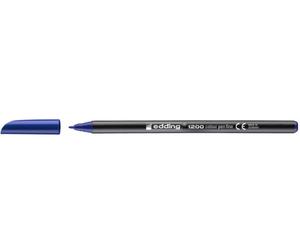 Edding 1200 marcatore Fine Blu 1 pz