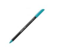 Edding 1200 Pennarello indelebile - Punta Rotonda - Linea tra 05 e 1 mm. - Inchiostro a base d acqua - Colore blu turchese
