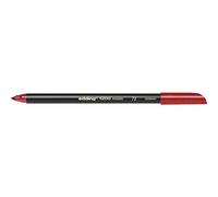 Edding 1200 - Punta in feltro color metallizzato, larghezza: 3 mm Rouge Métallisé