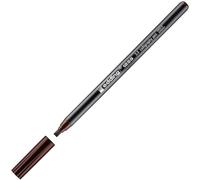 Edding 1255 - Penna Calligrafica Calligraphy Pen, 3,5 mm, colore: marrone scuro
