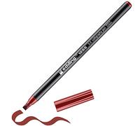 Edding 1255 - Pennarello per calligrafia, tratto 5 mm rosso cremisi