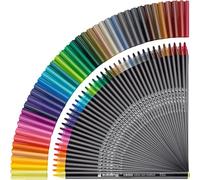 edding 1300 Pennarello punta fibra; Punta conica; Scatola in metallo 40 pz.; Colori assortiti; Tratto 2 mm