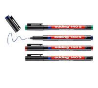 Edding 140 Marcatore Permanente Ohp Punta Fine, Multicolore, Tratto 0.3 mm