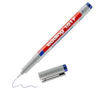 Edding 151 F - Pennarello OHP non permanente, 0,6 mm blu