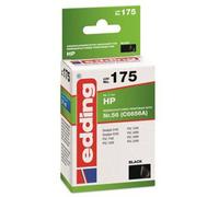 Edding 18-175 Cartuccia Compatibile sostituisce HP 56, C6656A Nero EDD-175