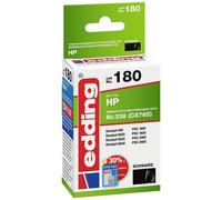 Edding 18-180 Cartuccia Compatibile sostituisce HP 338, C8765EE Nero EDD-180