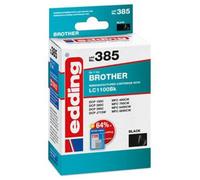 Edding 18-385 Cartuccia Compatibile sostituisce Brother LC-1100BK Nero EDD-385