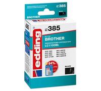 Edding 18-385 Cartuccia Compatibile sostituisce Brother LC-1100BK Nero EDD-385