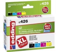Edding 18-426 Cartuccia Compatibile sostituisce HP 932XL, 933XL Imballo multip