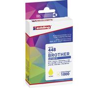 Edding 18-448-01 Cartuccia Compatibile sostituisce Brother LC-123Y Giallo EDD-
