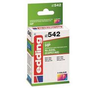 Edding 18-542 Cartuccia Compatibile sostituisce HP 62XL, C2P07AE Ciano, Magent